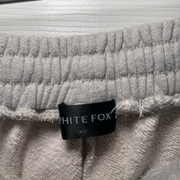 White Fox Boutique Wide Leg Grey Sweatpants - Picture 8 of 8